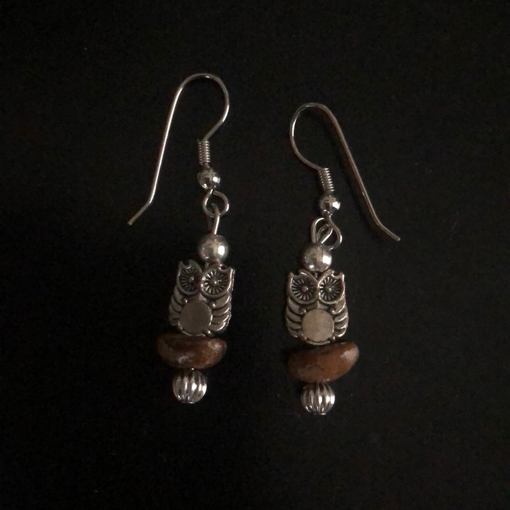 Owl earrings